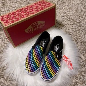 Vans Multicolor Slip-on Sneakers